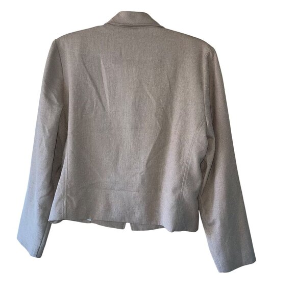 Hana Sport Vintage Womens Jacket Size 8 Tan Zipper Front Pockets Casual - Picture 2 of 10